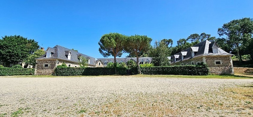The horse stables of Chateau de Brissac